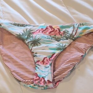 Decree Floral Print Bikini Bottom
